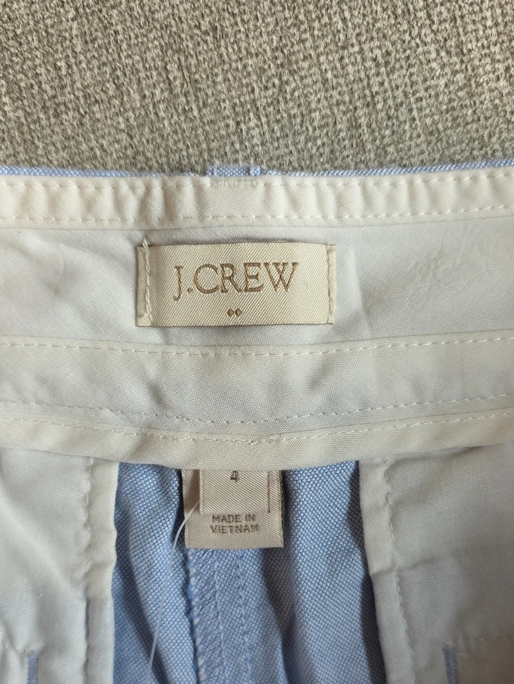J.Crew Blue Tailored Shorts 4